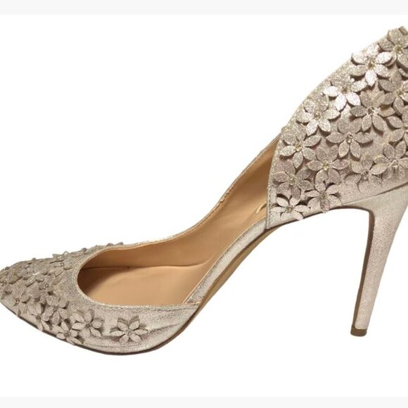 International Concepts Inc. Karlay d'Orsay Metallic Gold Pointy Pumps  EUC 8.5US - Picture 6 of 15